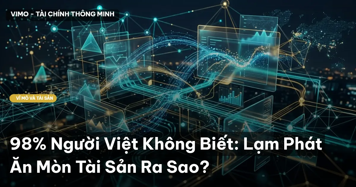 98% Người Việt Không Biết: Lạm Phát Ăn Mòn Tài Sản Ra Sao?