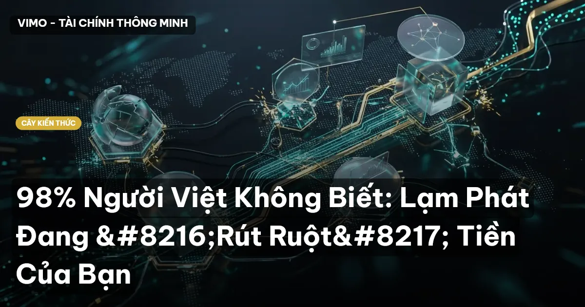 98% Người Việt Không Biết: Lạm Phát Đang ‘Rút Ruột’ Tiền Của Bạn