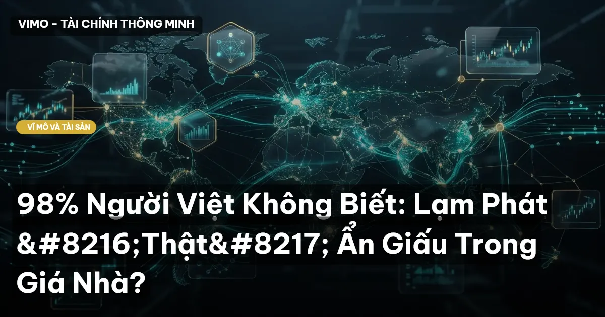 98% Người Việt Không Biết: Lạm Phát ‘Thật’ Ẩn Giấu Trong Giá Nhà?