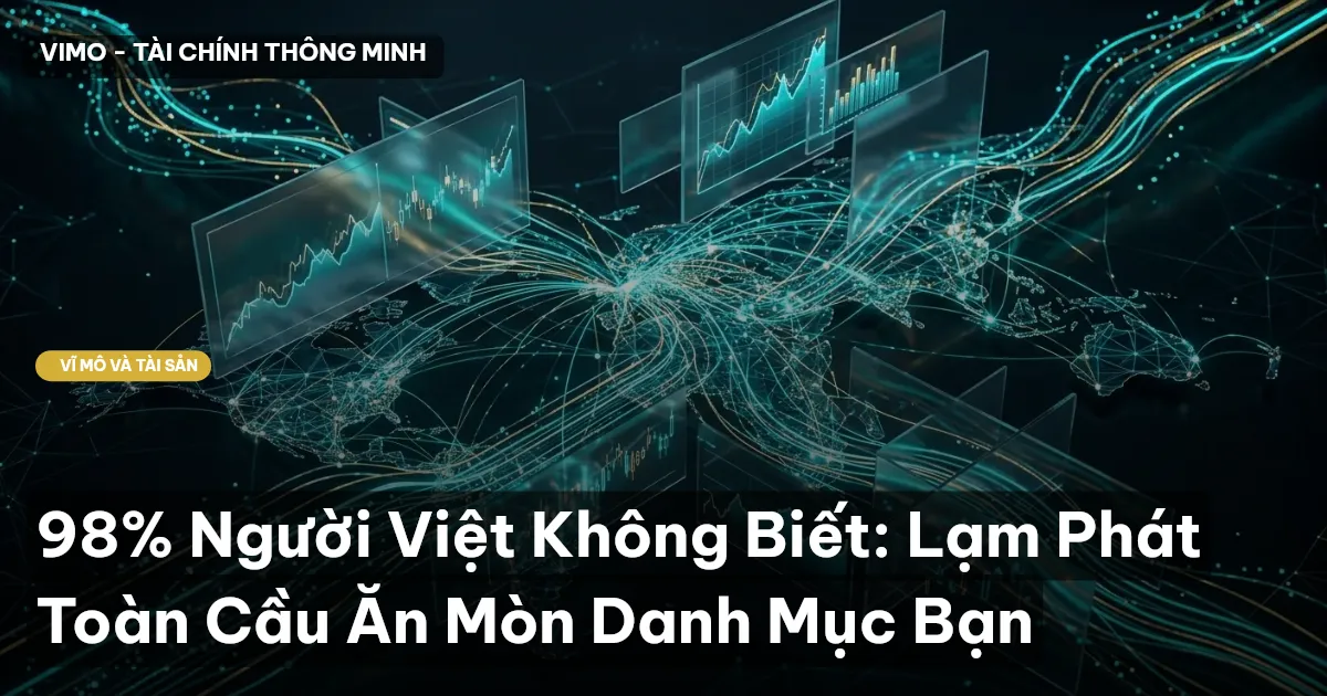 98% Người Việt Không Biết: Lạm Phát Toàn Cầu Ăn Mòn Danh Mục Bạn