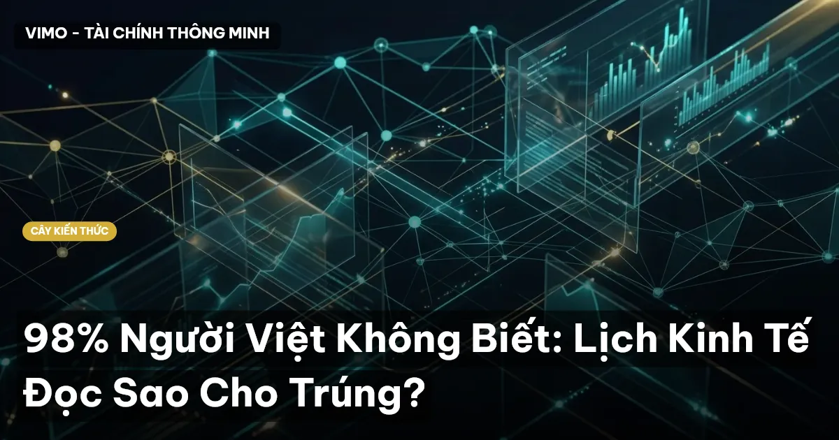 98% Người Việt Không Biết: Lịch Kinh Tế Đọc Sao Cho Trúng?