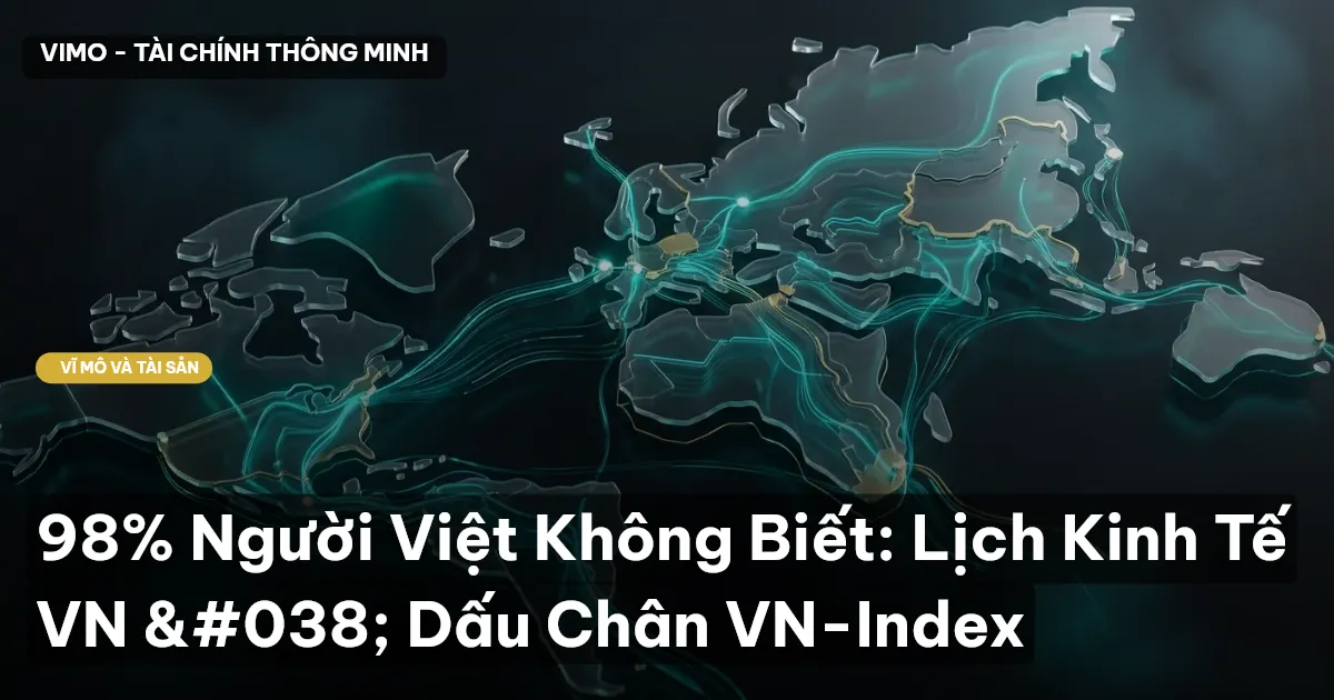 98% Người Việt Không Biết: Lịch Kinh Tế VN & Dấu Chân VN-Index