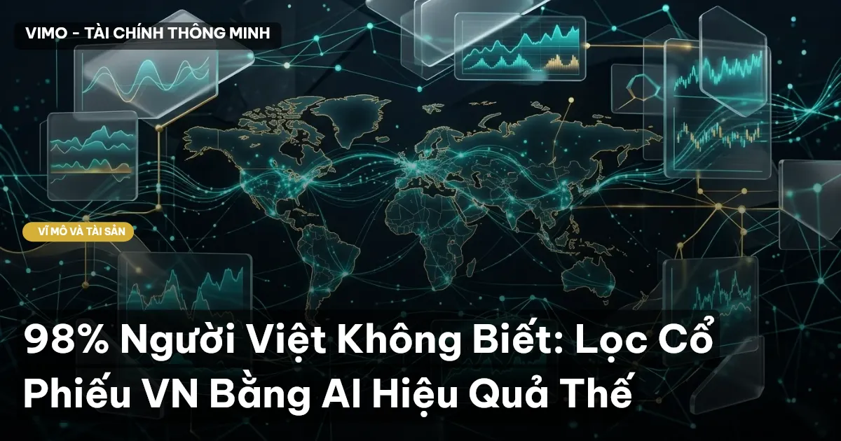 98% Người Việt Không Biết: Lọc Cổ Phiếu VN Bằng AI Hiệu Quả Thế