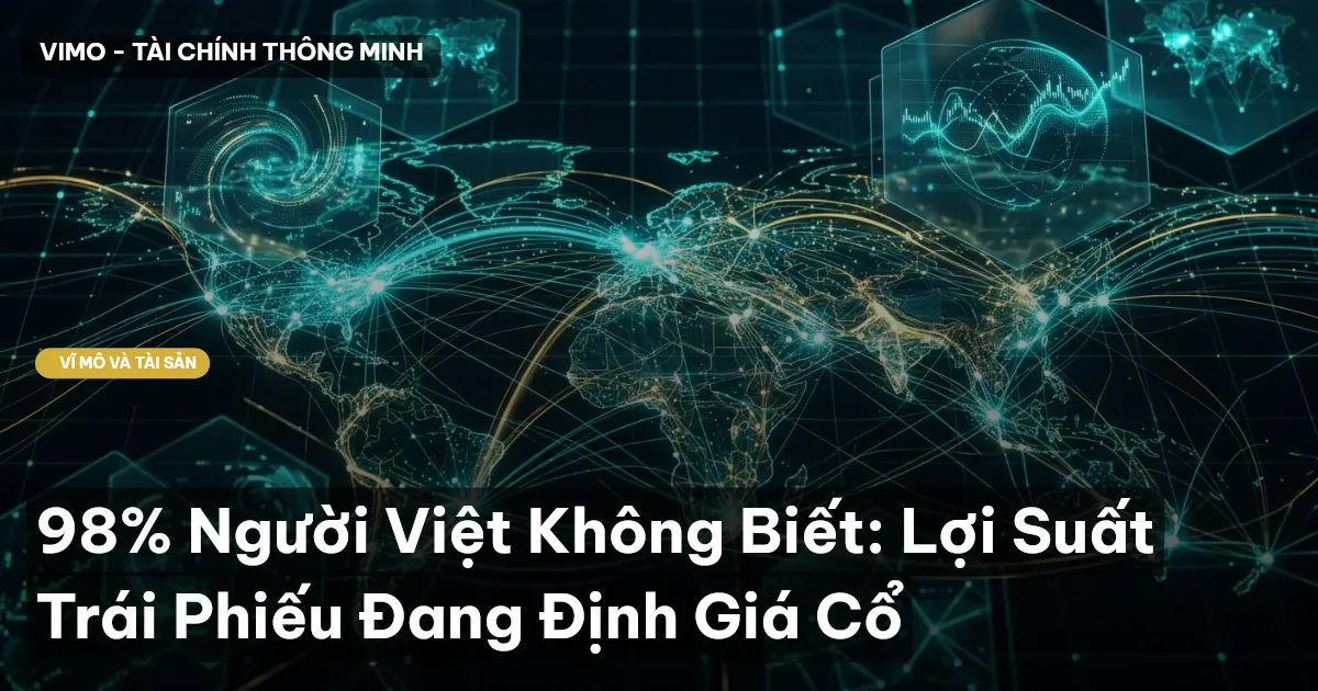 98% Người Việt Không Biết: Lợi Suất Trái Phiếu Đang Định Giá Cổ