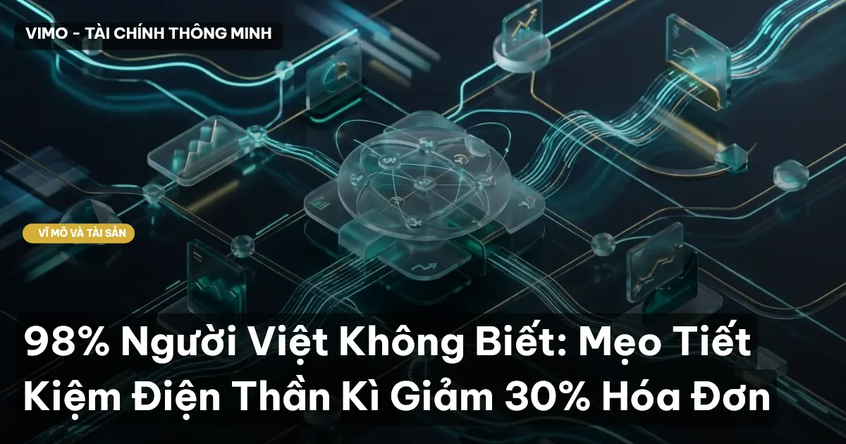 98% Người Việt Không Biết: Mẹo Tiết Kiệm Điện Thần Kì Giảm 30% Hóa Đơn