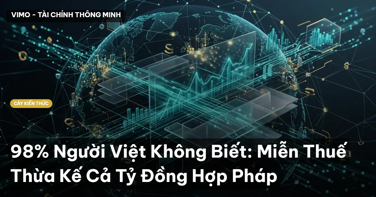 98% Người Việt Không Biết: Miễn Thuế Thừa Kế Cả Tỷ Đồng Hợp Pháp