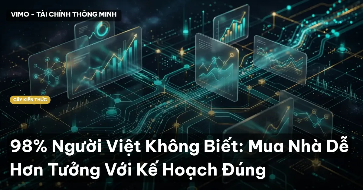 98% Người Việt Không Biết: Mua Nhà Dễ Hơn Tưởng Với Kế Hoạch Đúng