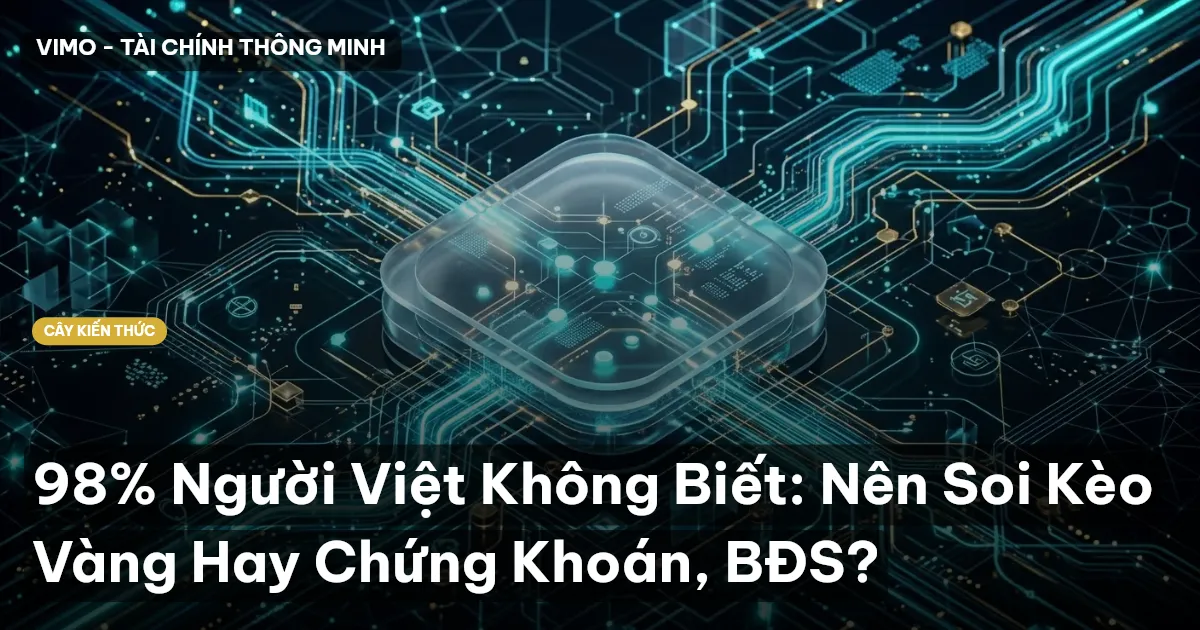 98% Người Việt Không Biết: Nên Soi Kèo Vàng Hay Chứng Khoán, BĐS?