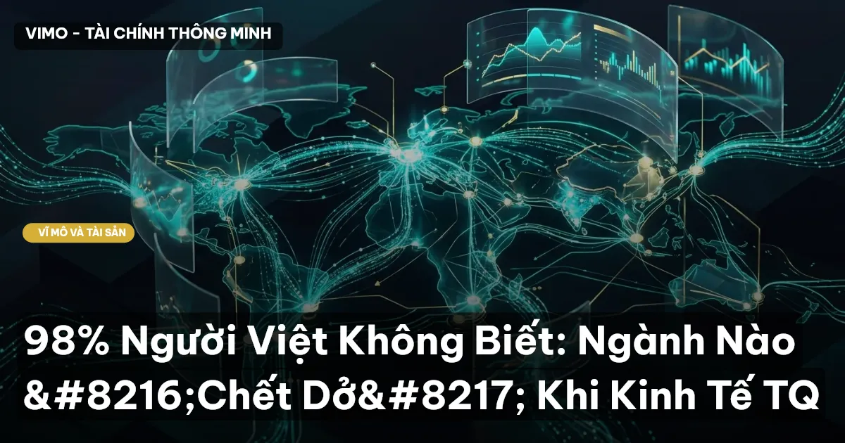98% Người Việt Không Biết: Ngành Nào ‘Chết Dở’ Khi Kinh Tế TQ