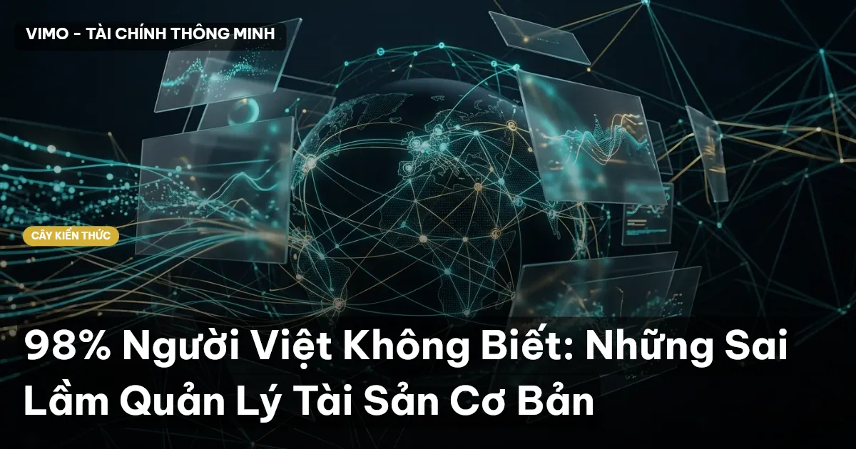 98% Người Việt Không Biết: Những Sai Lầm Quản Lý Tài Sản Cơ Bản