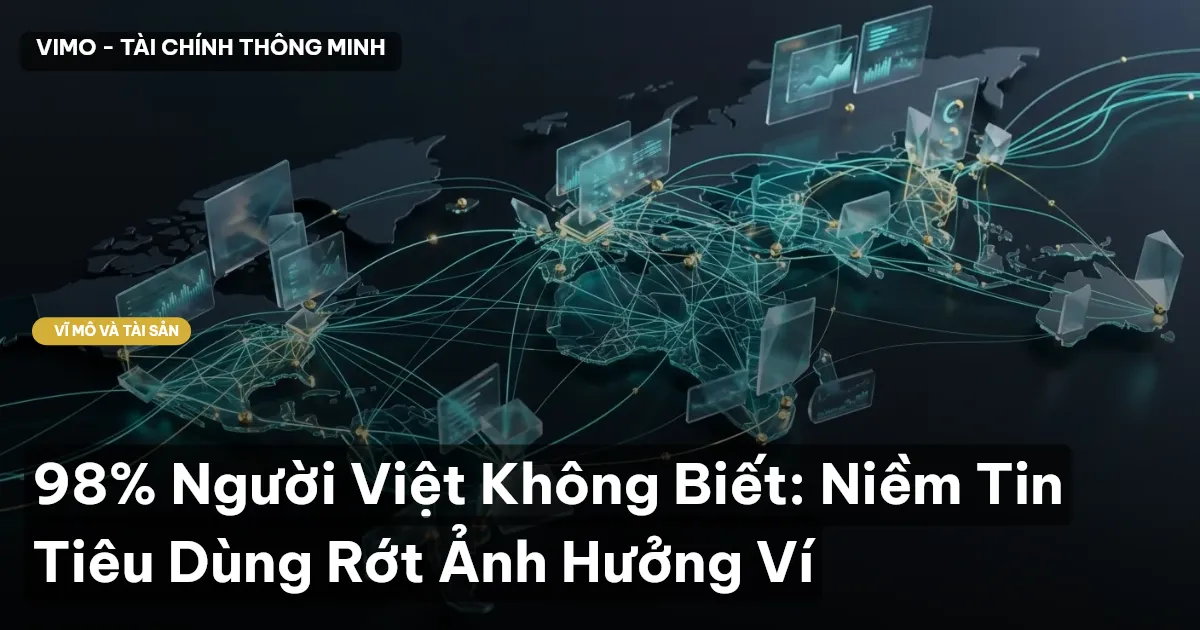 98% Người Việt Không Biết: Niềm Tin Tiêu Dùng Rớt Ảnh Hưởng Ví