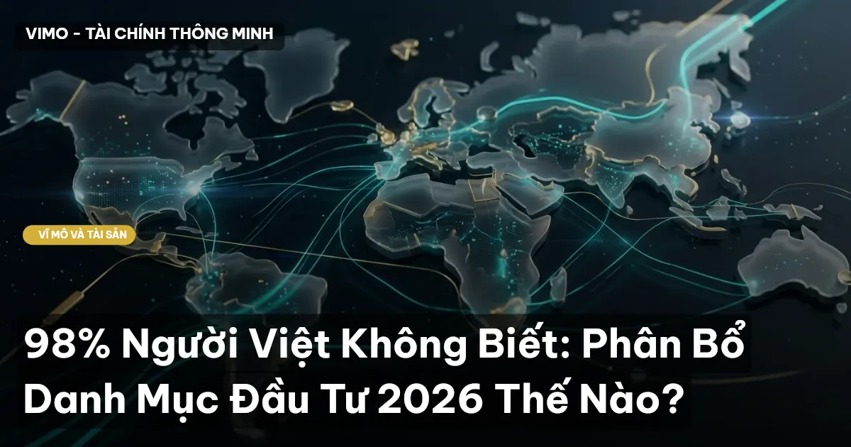 98% Người Việt Không Biết: Phân Bổ Danh Mục Đầu Tư 2026 Thế Nào?
