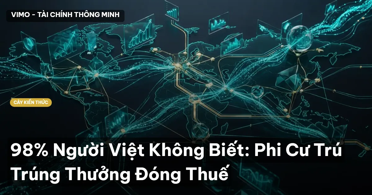 98% Người Việt Không Biết: Phi Cư Trú Trúng Thưởng Đóng Thuế