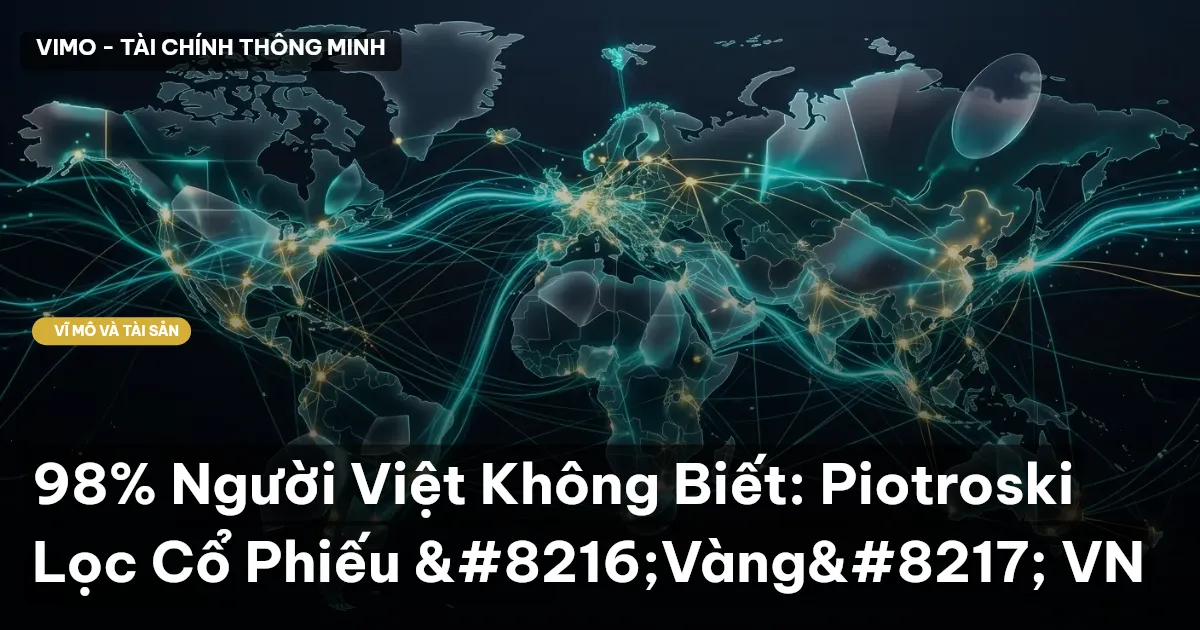 98% Người Việt Không Biết: Piotroski Lọc Cổ Phiếu 'Vàng' VN
