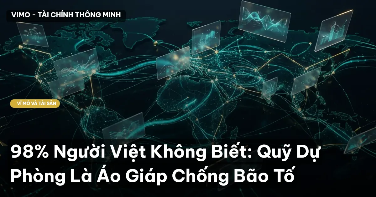 98% Người Việt Không Biết: Quỹ Dự Phòng Là Áo Giáp Chống Bão Tố