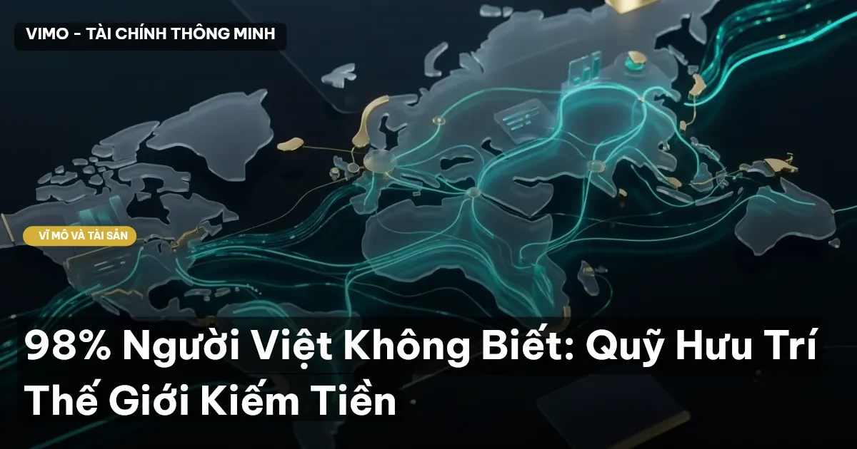 98% Người Việt Không Biết: Quỹ Hưu Trí Thế Giới Kiếm Tiền