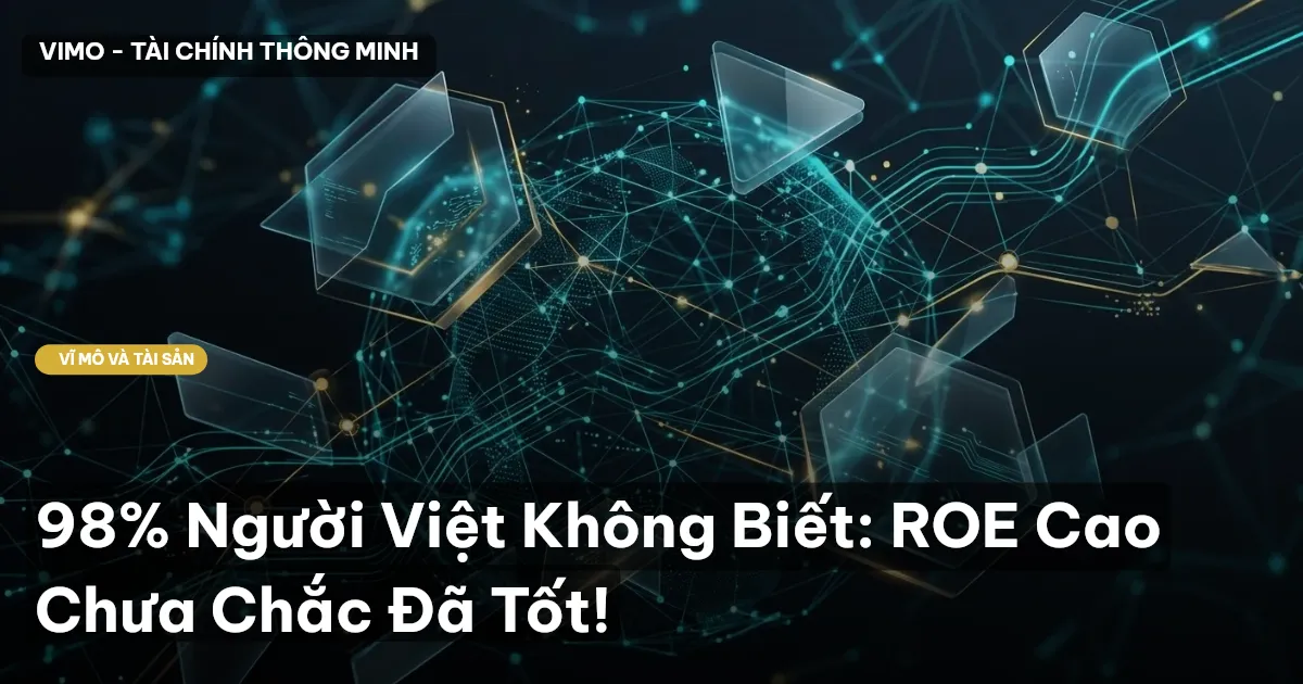 98% Người Việt Không Biết: ROE Cao Chưa Chắc Đã Tốt!