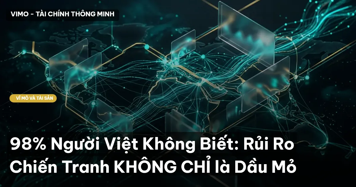 98% Người Việt Không Biết: Rủi Ro Chiến Tranh KHÔNG CHỈ là Dầu Mỏ
