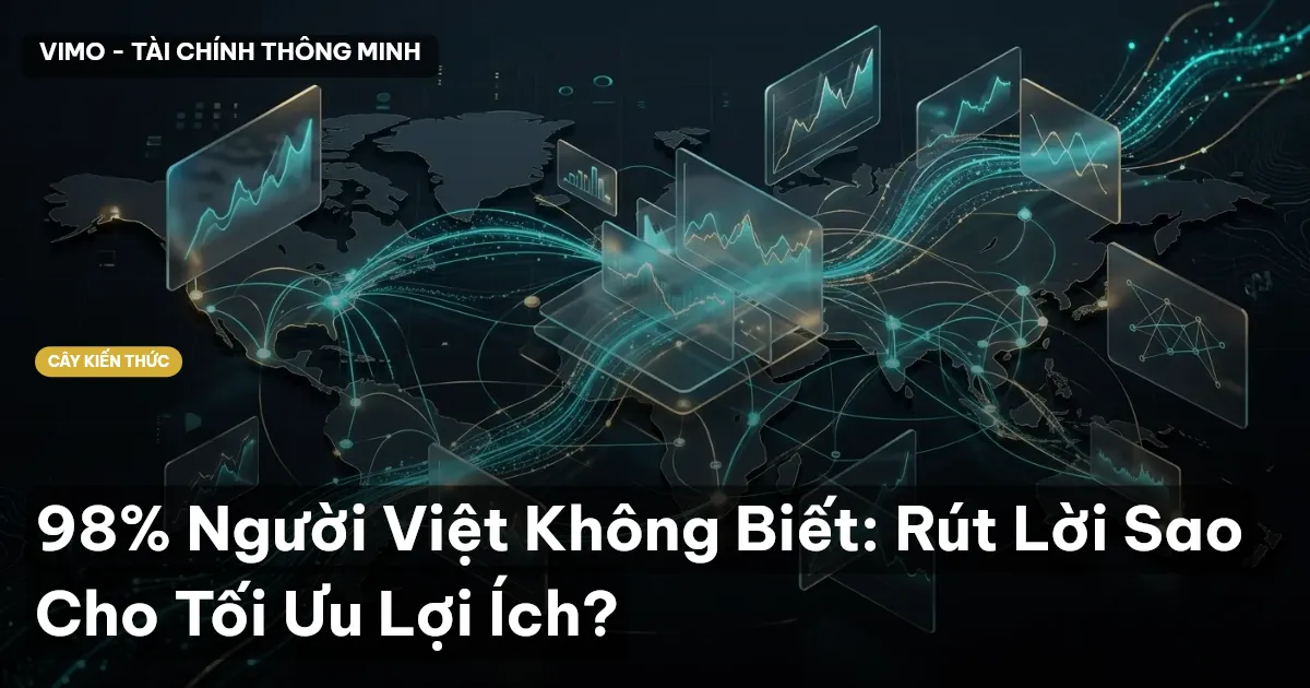 98% Người Việt Không Biết: Rút Lời Sao Cho Tối Ưu Lợi Ích?