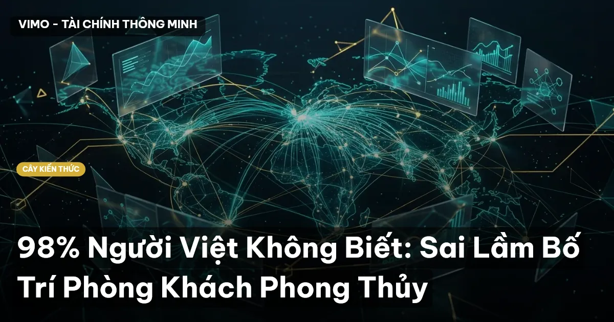 98% Người Việt Không Biết: Sai Lầm Bố Trí Phòng Khách Phong Thủy