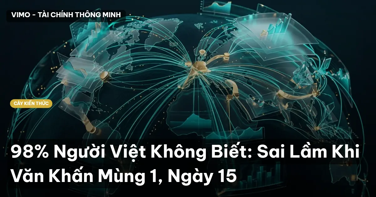 98% Người Việt Không Biết: Sai Lầm Khi Văn Khấn Mùng 1, Ngày 15