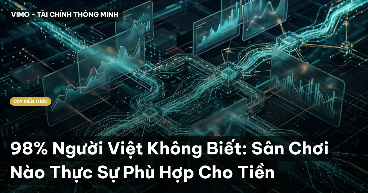 98% Người Việt Không Biết: Sân Chơi Nào Thực Sự Phù Hợp Cho Tiền