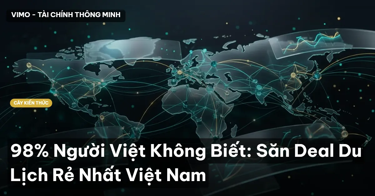 98% Người Việt Không Biết: Săn Deal Du Lịch Rẻ Nhất Việt Nam