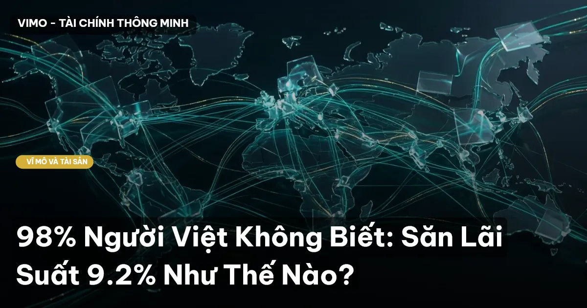 98% Người Việt Không Biết: Săn Lãi Suất 9.2% Như Thế Nào?