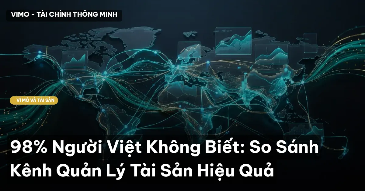98% Người Việt Không Biết: So Sánh Kênh Quản Lý Tài Sản Hiệu Quả