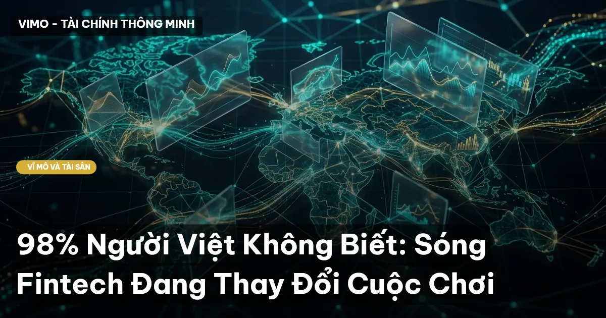 98% Người Việt Không Biết: Sóng Fintech Đang Thay Đổi Cuộc Chơi