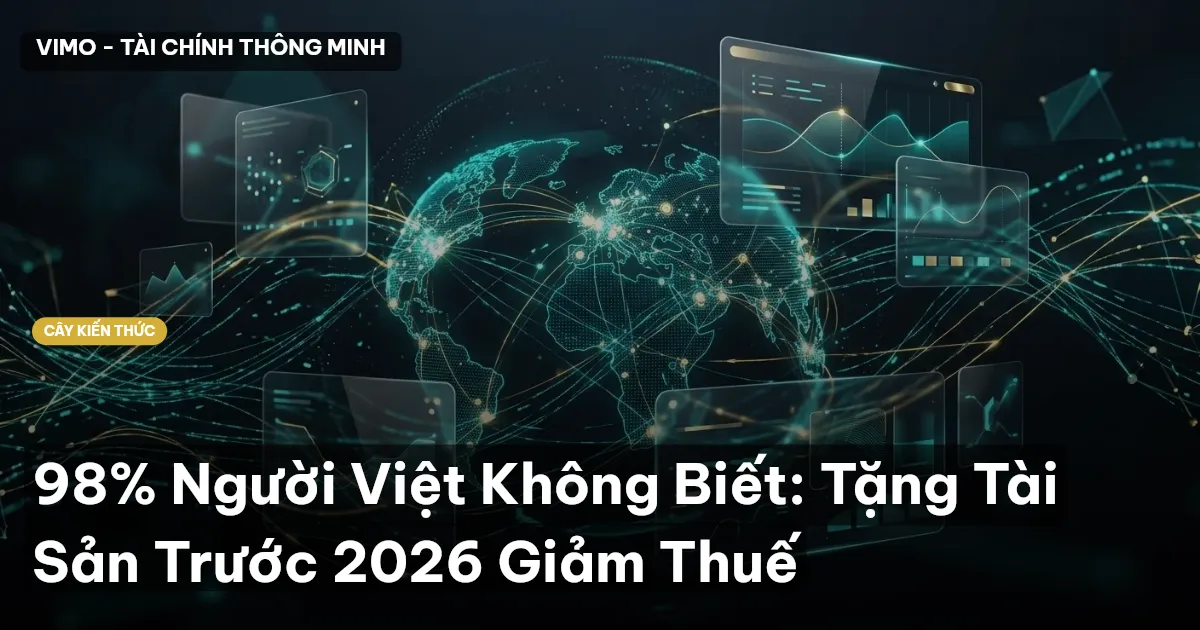 98% Người Việt Không Biết: Tặng Tài Sản Trước 2026 Giảm Thuế