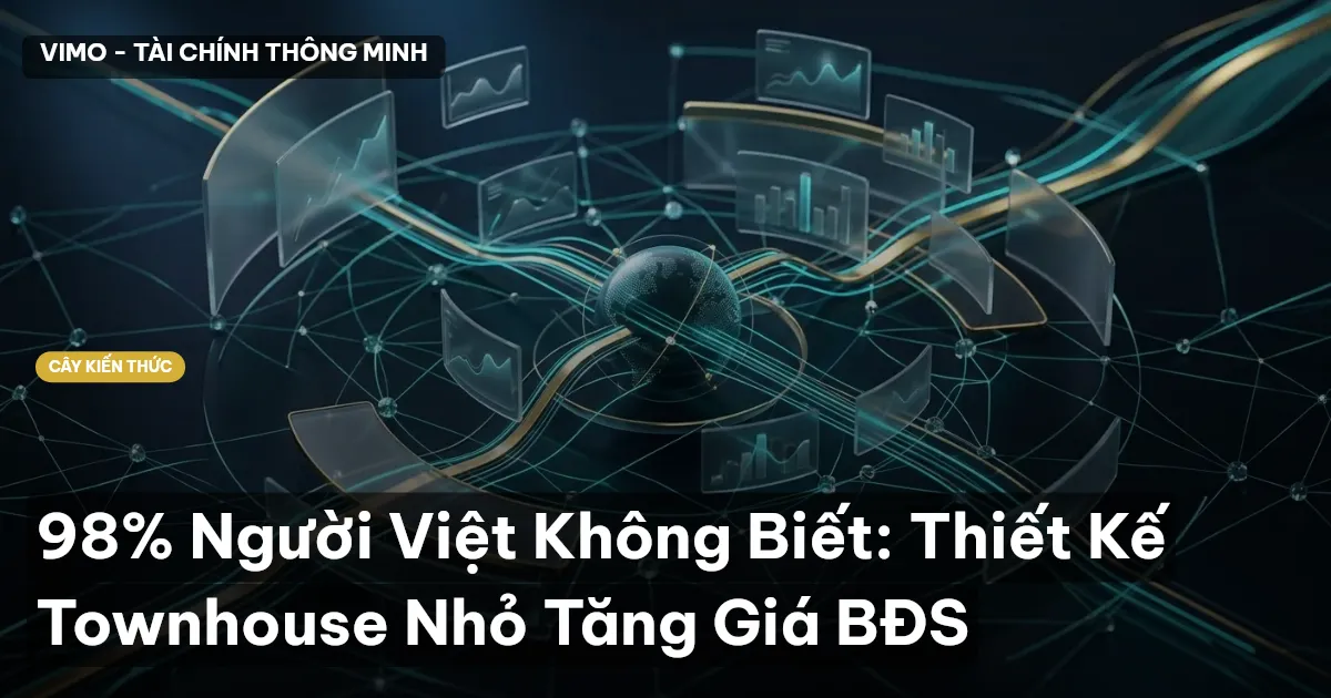 98% Người Việt Không Biết: Thiết Kế Townhouse Nhỏ Tăng Giá BĐS