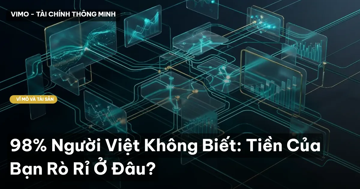 98% Người Việt Không Biết: Tiền Của Bạn Rò Rỉ Ở Đâu?