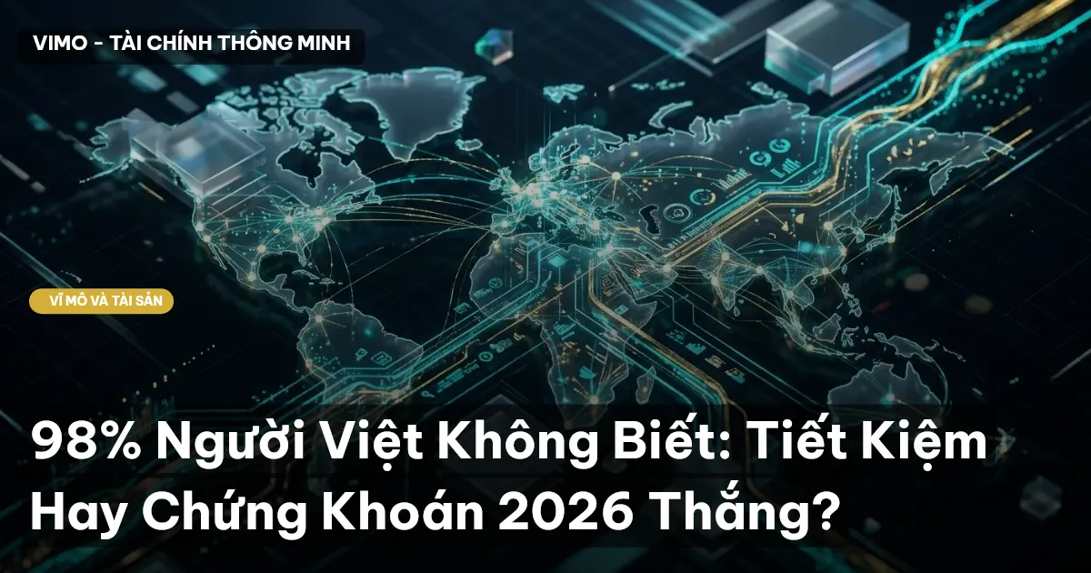 98% Người Việt Không Biết: Tiết Kiệm Hay Chứng Khoán 2026 Thắng?