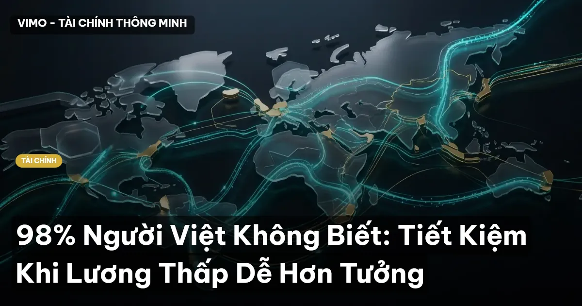 98% Người Việt Không Biết: Tiết Kiệm Khi Lương Thấp Dễ Hơn Tưởng