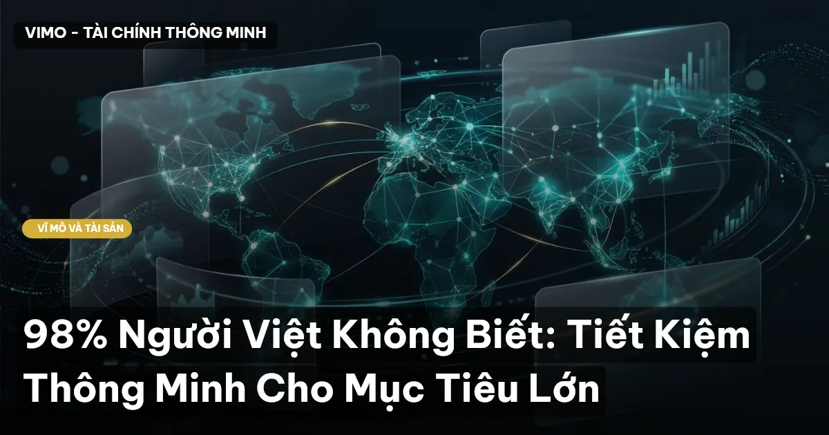 98% Người Việt Không Biết: Tiết Kiệm Thông Minh Cho Mục Tiêu Lớn