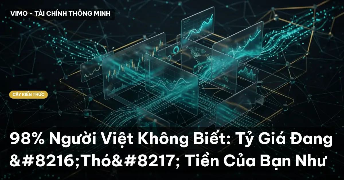 98% Người Việt Không Biết: Tỷ Giá Đang ‘Thó’ Tiền Của Bạn Như