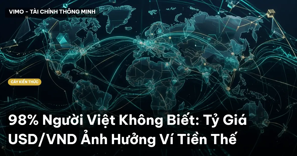 98% Người Việt Không Biết: Tỷ Giá USD/VND Ảnh Hưởng Ví Tiền Thế