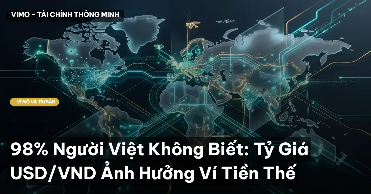 98% Người Việt Không Biết: Tỷ Giá USD/VND Ảnh Hưởng Ví Tiền Thế