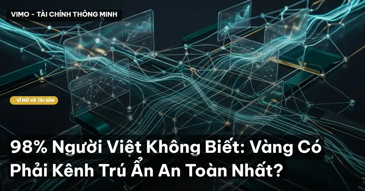 98% Người Việt Không Biết: Vàng Có Phải Kênh Trú Ẩn An Toàn Nhất?