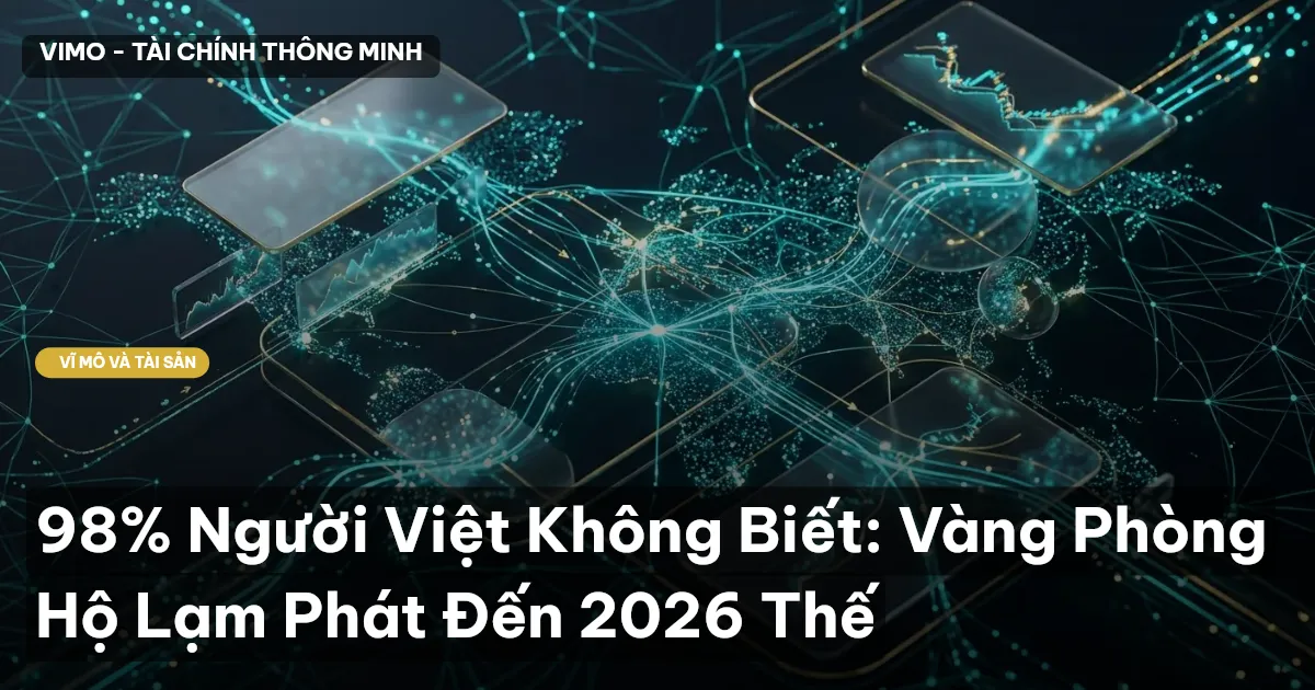98% Người Việt Không Biết: Vàng Phòng Hộ Lạm Phát Đến 2026 Thế