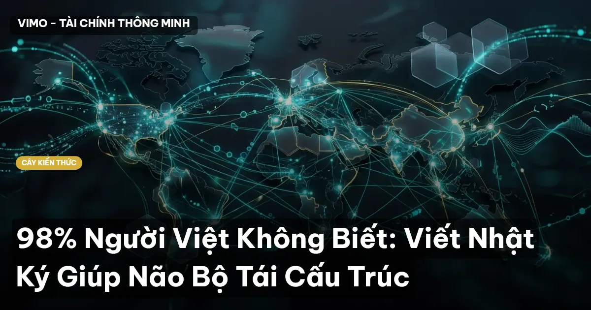 98% Người Việt Không Biết: Viết Nhật Ký Giúp Não Bộ Tái Cấu Trúc