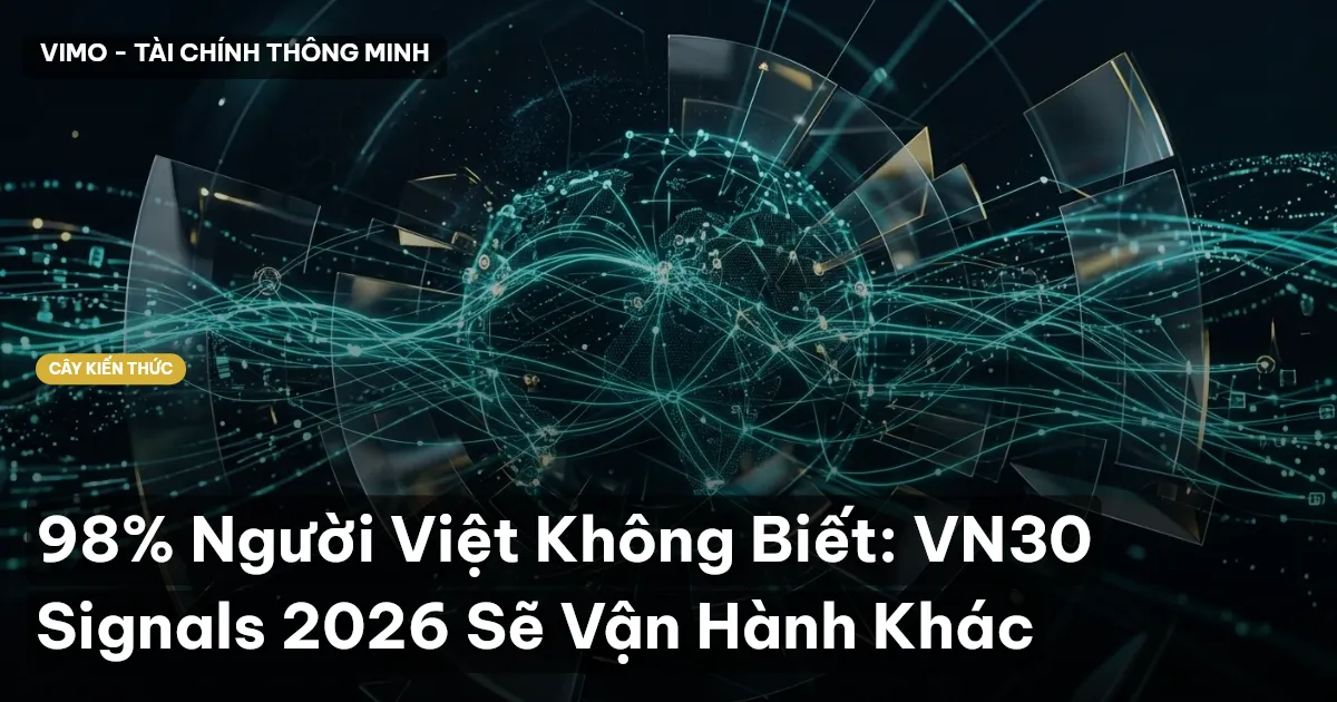 98% Người Việt Không Biết: VN30 Signals 2026 Sẽ Vận Hành Khác