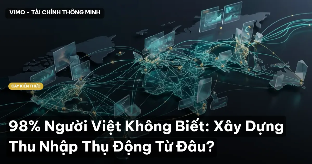 98% Người Việt Không Biết: Xây Dựng Thu Nhập Thụ Động Từ Đâu?