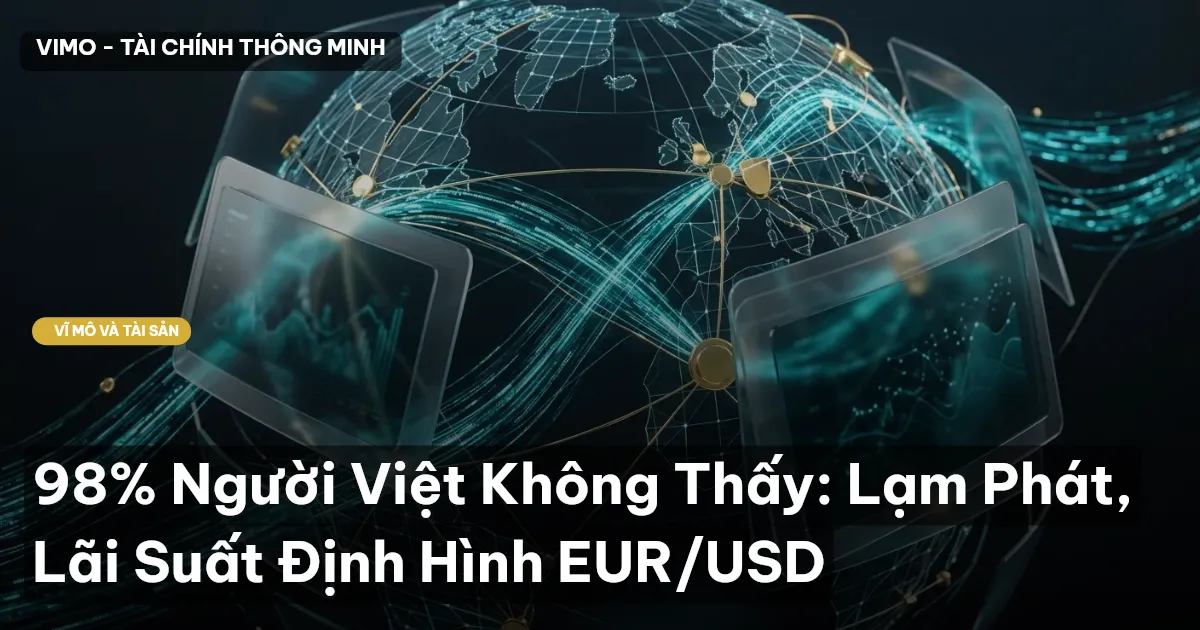 98% Người Việt Không Thấy: Lạm Phát, Lãi Suất Định Hình EUR/USD