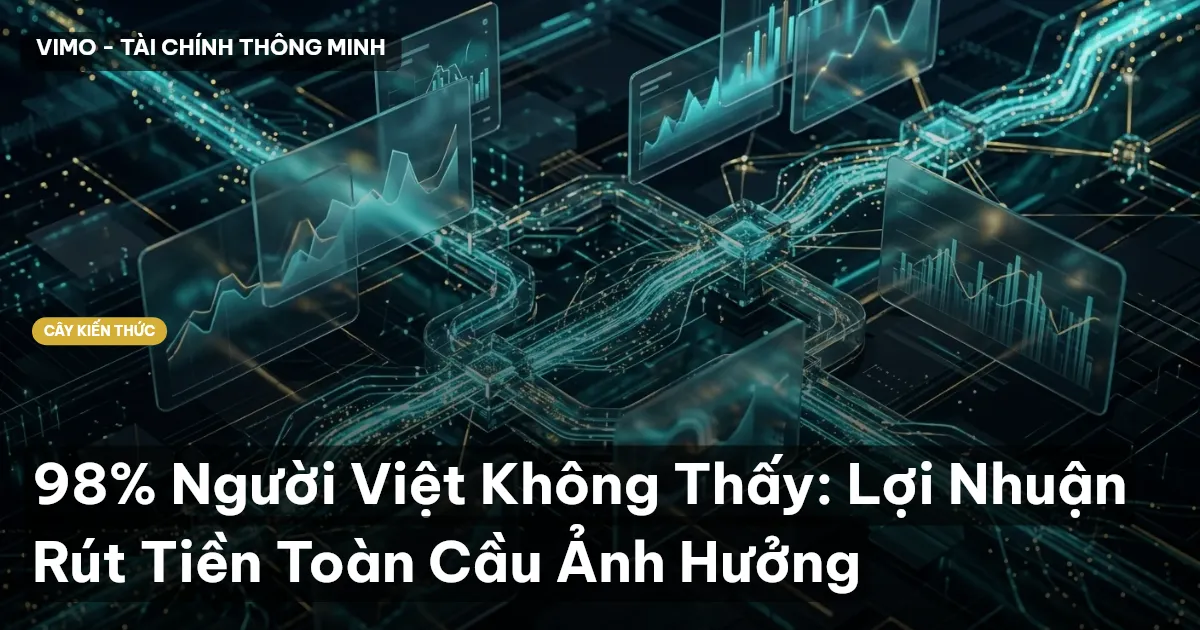 98% Người Việt Không Thấy: Lợi Nhuận Rút Tiền Toàn Cầu Ảnh Hưởng