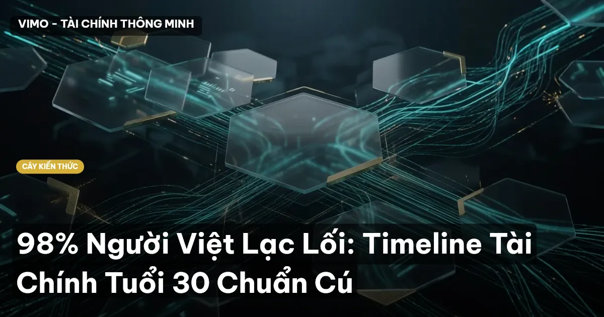 98% Người Việt Lạc Lối: Timeline Tài Chính Tuổi 30 Chuẩn Cú