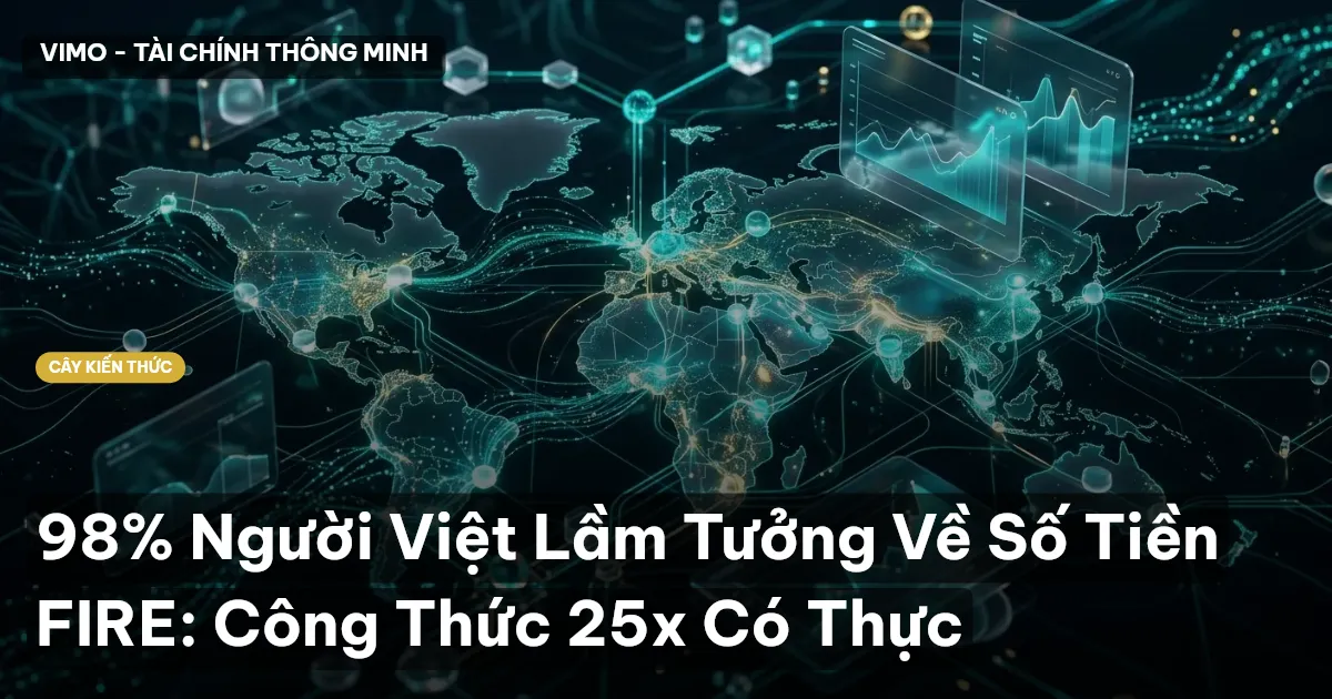 98% Người Việt Lầm Tưởng Về Số Tiền FIRE: Công Thức 25x Có Thực