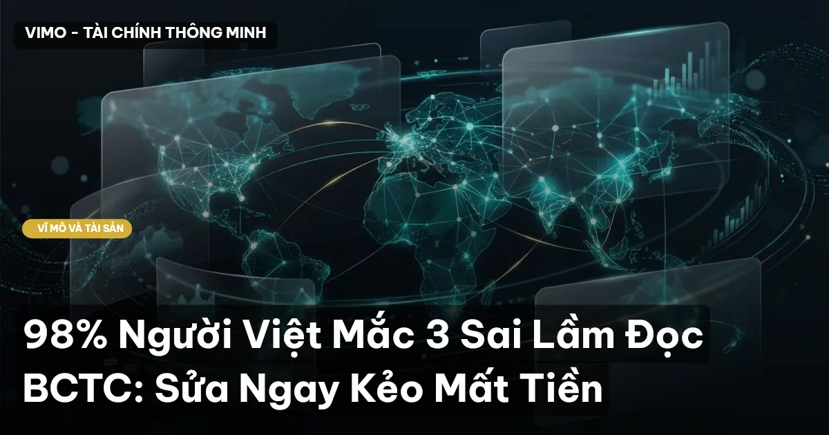 98% Người Việt Mắc 3 Sai Lầm Đọc BCTC: Sửa Ngay Kẻo Mất Tiền