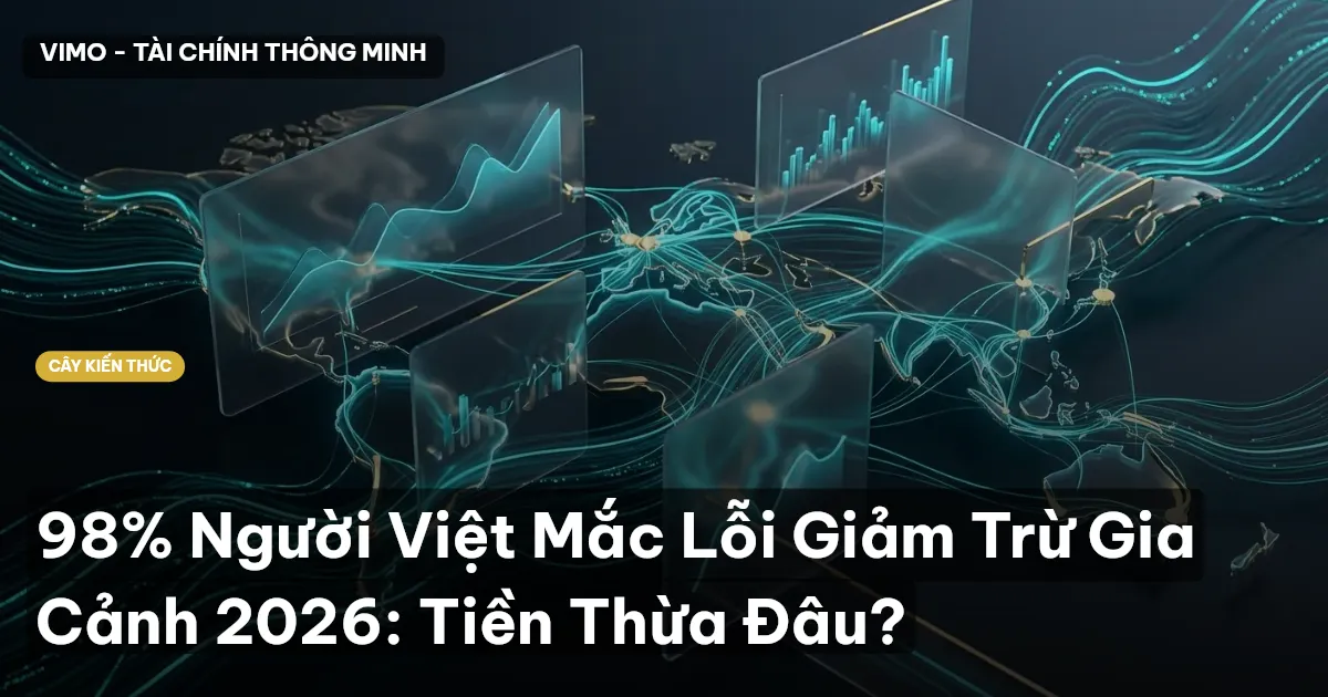 98% Người Việt Mắc Lỗi Giảm Trừ Gia Cảnh 2026: Tiền Thừa Đâu?